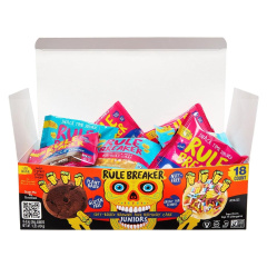 Rule Breaker Juniors Allergen-Free Brownie & Birthday Cake Halloween Box, 18 Packs