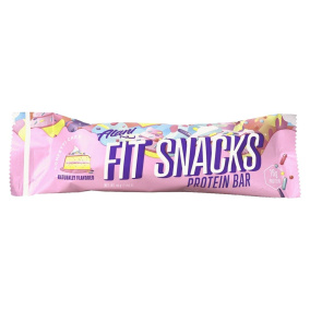Front of Alani Nu Fit Snacks Protein Bar Confetti Cake