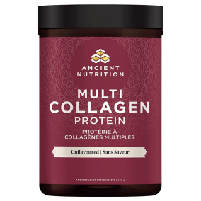 Front of Ancient Nutrition Multi Collagen Protein Unflavoured, 480g