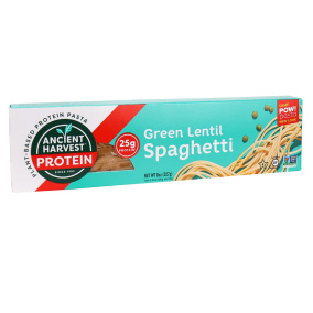 Front of Ancient Harvest Protein Green Lentil Spaghetti