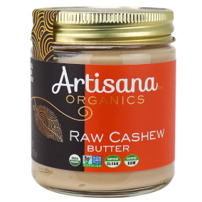 Front of Artisana Raw Vegan Organic Cashew Butter, 227g