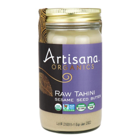 Front of Artisana Organics Raw Tahini Sesame Seed Butter, 397g