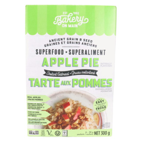 Front of Bakery On Main Gluten-Free Instant Superfood Oatmeal Apple Pie