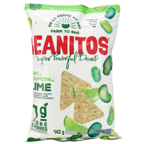 Front of Beanitos Hint of Lime White Bean Chips, 142g