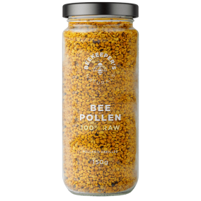 Beekeeper's Naturals 100% Raw Bee Pollen, 150g Front