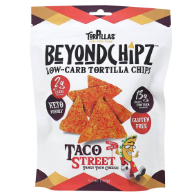 Front of BeyondChipz Taco Street, 150g