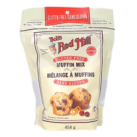 Front of Bob's Red Mill Gluten Free Muffin Mix, 454g