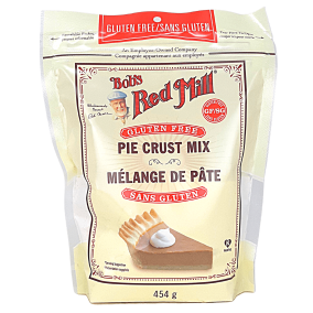 Front of Bob's Red Mill Gluten Free Pie Crust Mix, 453g