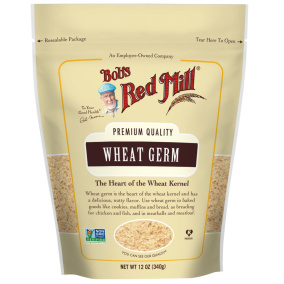 Front of Bob's Red Mill Premium Quality Wheat Germ, 340g