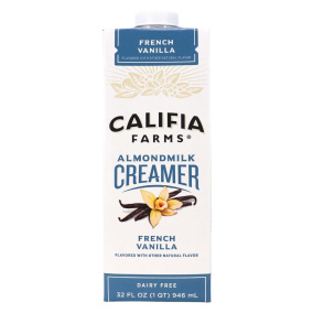 Califia Farms Almond Milk Creamer French Vanilla, 946ml