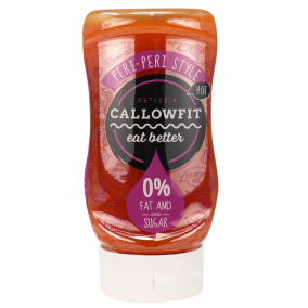 Front of Callowfit Vegan Peri-Peri Style Sauce, 300mL