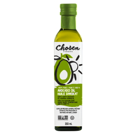 Front of Chosen Foods 100% Pure Avocado Oil, 250ml
