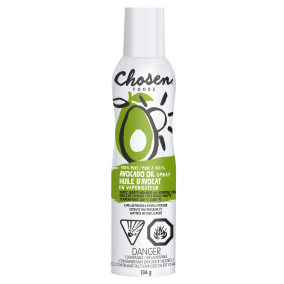 Front of Chosen Foods Avocado Oil Spray, 140ml