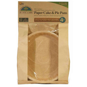 If You Care FSC Certified Cake or Pie Baking Pans, 4 ct