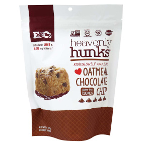 Heavenly Hunks Gluten-Free Cookies Oatmeal Chocolate Chip, 170g
