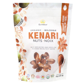 Front of Ecoideas Organic Kenari Nuts Coconut Sugar, 70g