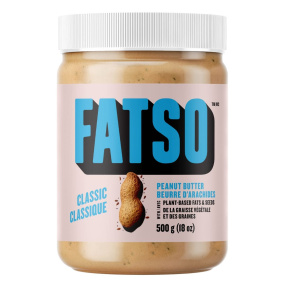 Front of Fatso Classic High-Performance Peanut Butter, 500g