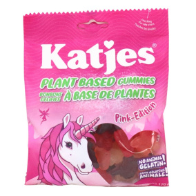 Front of Katjes Gelatin-Free Plant-Based Gummies Pink
