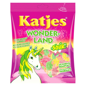 Front of Katjes Gelatin-Free Plant-Based Gummies Sour