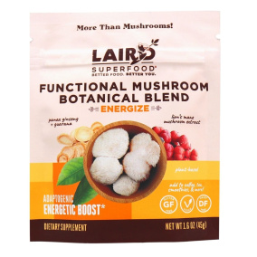 Front of Laird Superfood Functional Mushroom Botanical Blend Energize