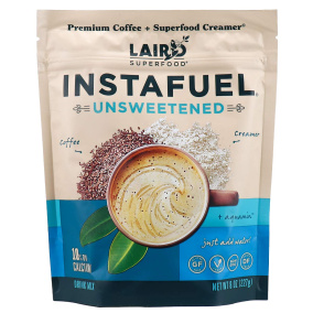 Front of Laird Superfood Instafuel Unsweetened, 227g