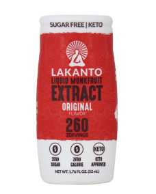 Lakanto Original Liquid Monkfruit Extract, 52mL