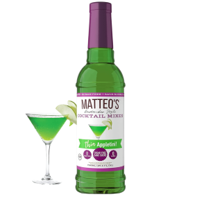 Matteo’s Bartender Style Cocktail Mixes Thin Appletini, 750mL