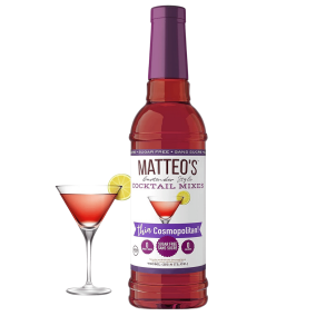 Matteo’s Bartender Style Cocktail Mixes Thin Cosmopolitan, 750mL