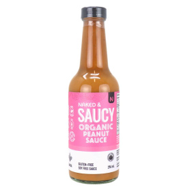 Front of Naked & Sauce Organic Peanut Sauce