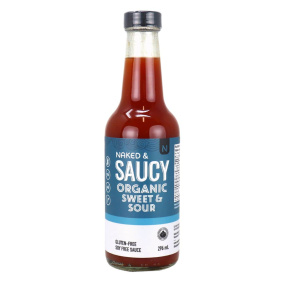 Front of Naked & Saucy Organic Sweet And Sour Sauce
