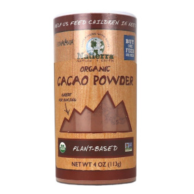 Front of Natierra Organic Cacao Powder