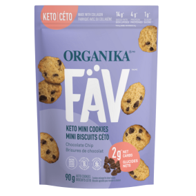 Organika FAV Keto Mini Cookies Chocolate Chip