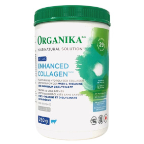 Front of Organika Enhanced Collagen Relax
