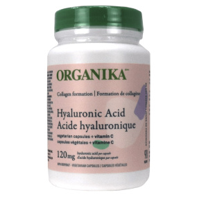 Front of Organika Hyaluronic Acid + Vitamin C