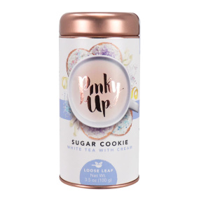 Pinky Up Sugar Cookie White Tea with Cream, 100g