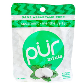 Pur Sugar-Free Mints Spearmint, 22g