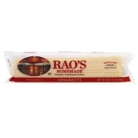 Front of Rao's Homemade Spaghetti, 454g