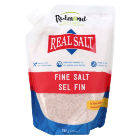 Redmond RealSalt Nature's First Sea Salt Fine Salt, 737g