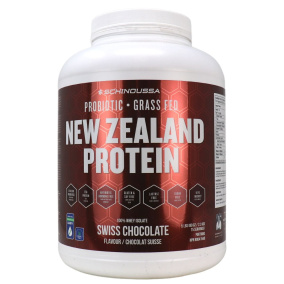 Front of Schinoussa Probiotic Grass-Fed New Zealand Whey Isolate chocolate