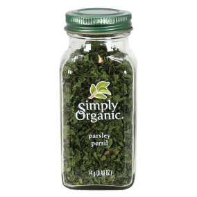 Front of Simply Organic Parsley, 14g