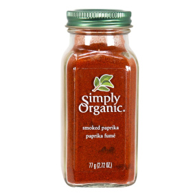 Front of Simply Organic Smoked Paprika, 77g