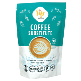 Front of Sip Herbals Coffee Substitute Original, 8 oz