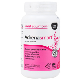 Front of Smart Solutions Adrenasmart, 180 Capsules