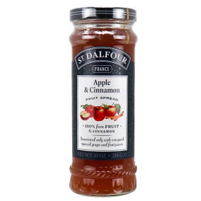 Front of St. Dalfour Apple & Cinnamon Fruit Spread, 284g