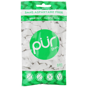 Pur Sugar-Free Gum Spearmint, 77g