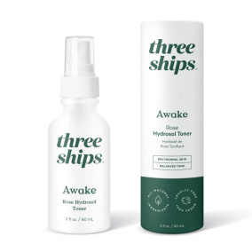 Three Ships Awake Rose Hydrosol Toner