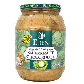 Front of Eden Organic Sauerkraut