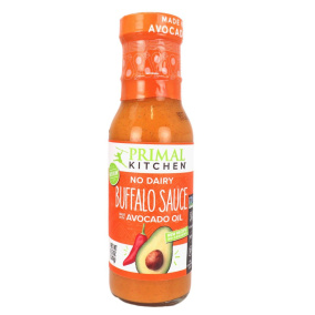 Front of Primal Kitchen Buffalo Sauce Made With Cashew Butter, 236mL