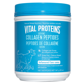 Front of Vital Proteins Pasture-Raised, Grass-Fed Collagen Peptides, 567g