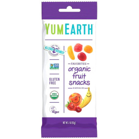 Front of YumEarth Organic Fruit Snacks Snack Pack